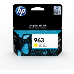 HP 963 Yellow Original Ink Cartridge 1 pièce(s) Rendement standard Jaune