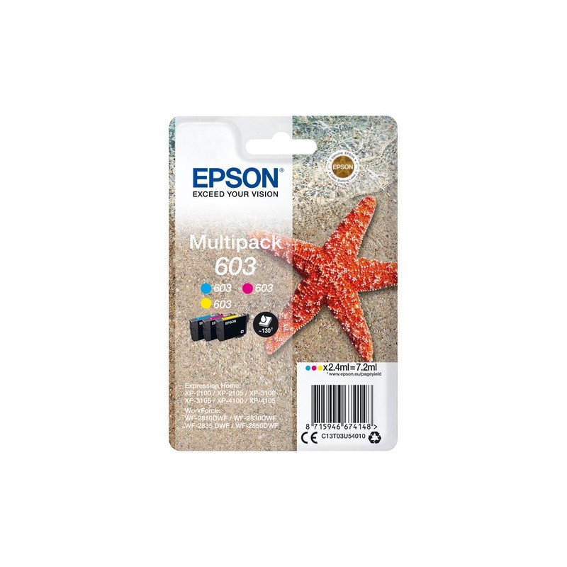 Epson Multipack 3-colours 603 Ink