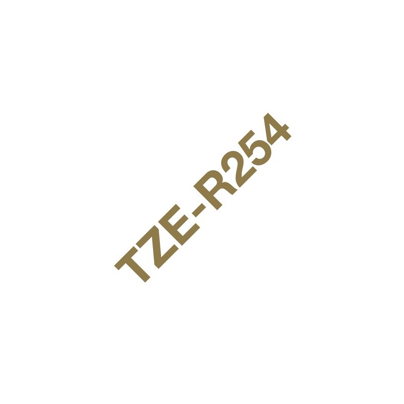 Brother TZE-R254 ruban d'impression Or