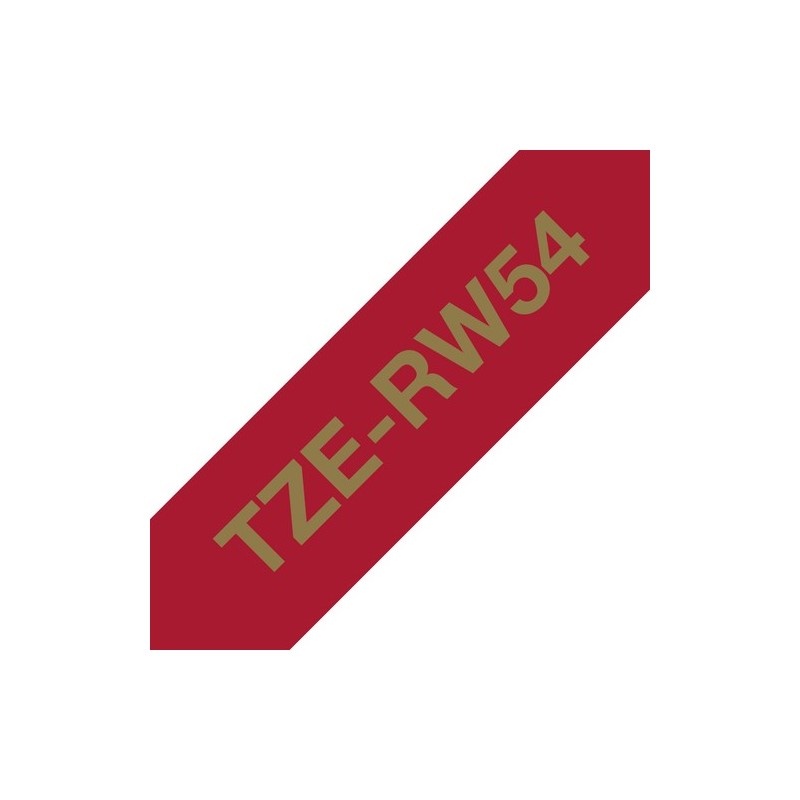 Brother TZE-RW54 ruban d'impression Or