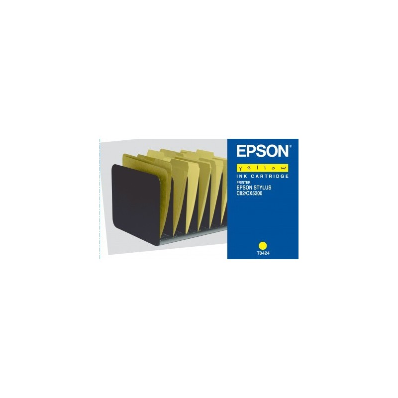 Epson Files Ink Cartridge Yellow f Stylus Photo C82 Original