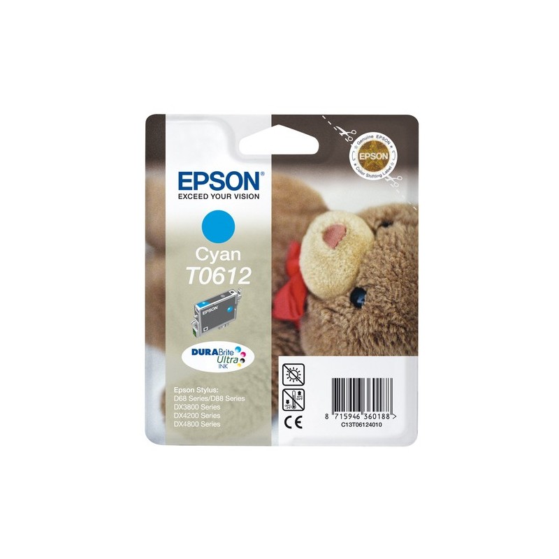Epson Teddybear Cartouche Ourson - Encre DURABrite Ultra C