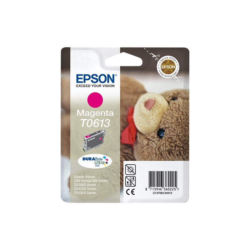 Epson Teddybear Cartouche Ourson - Encre DURABrite Ultra M