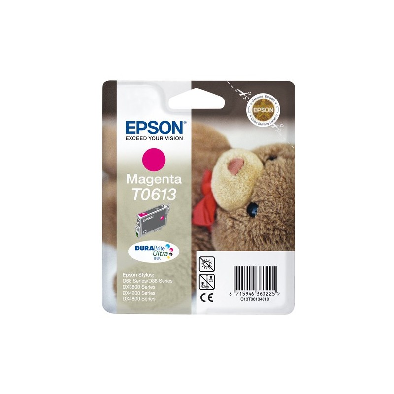 Epson Teddybear Cartouche Ourson - Encre DURABrite Ultra M