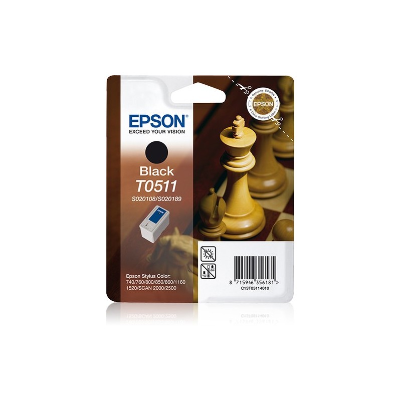 Epson Chess Cartouche Echiquier - Encre QuickDry N - S020108 + S020189