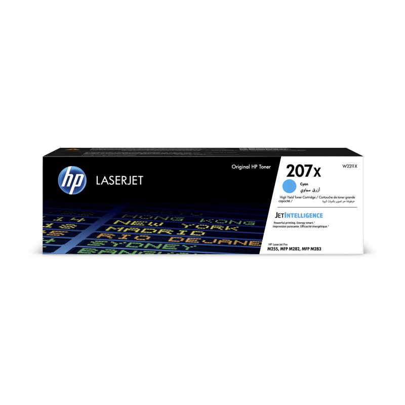HP 207X 1 pièce(s) Original Cyan