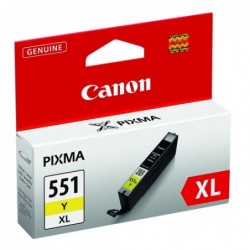 Canon CLI-551XL Y 1 pièce(s) Original Rendement élevé (XL) Jaune