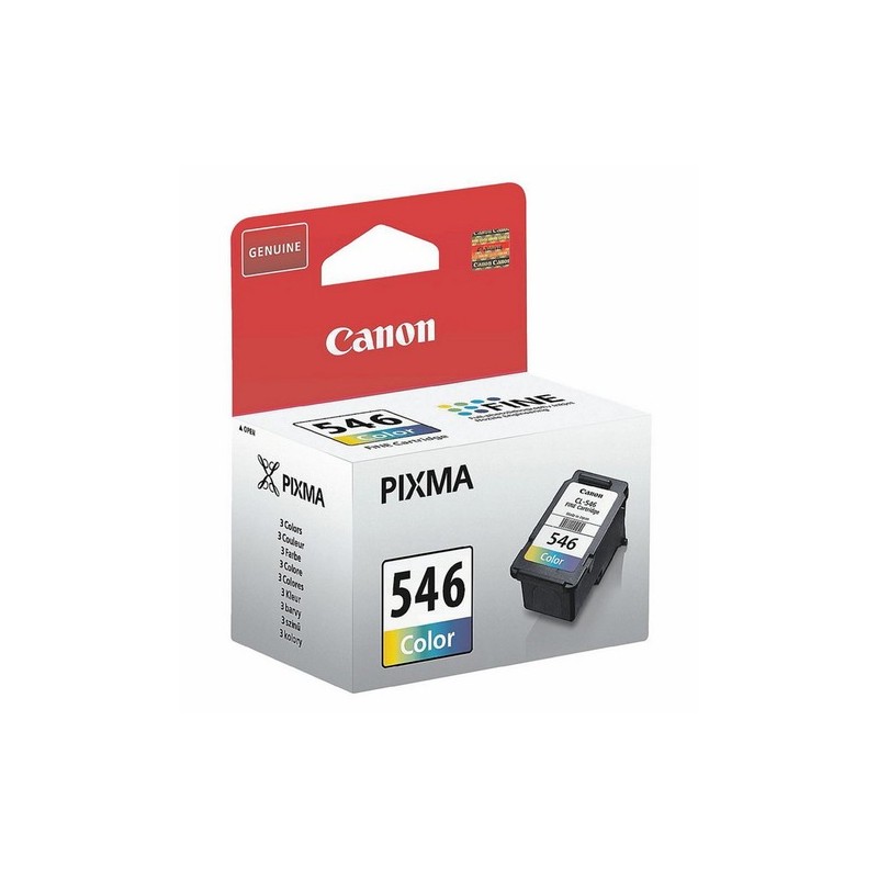 Cartouche d'encre Canon Pixma MG 2555 - Original Canon 8288B001 - CL-546XL  - Couleur - 300 pages