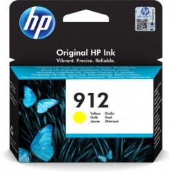 HP 912 1 pièce(s) Original Rendement standard Jaune