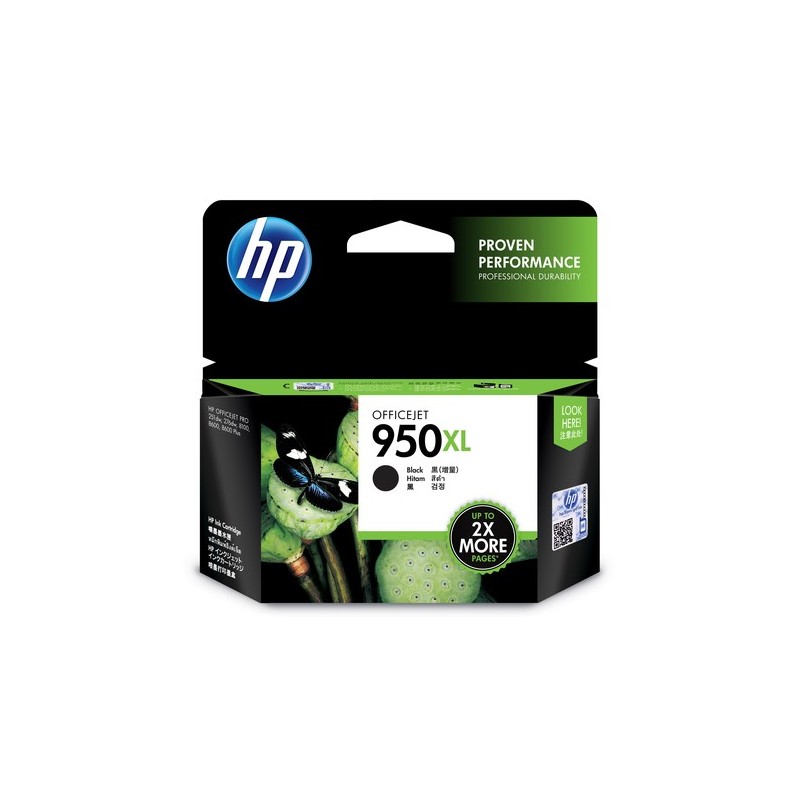 HP 950XL 1 pièce(s) Original Rendement élevé (XL) Noir