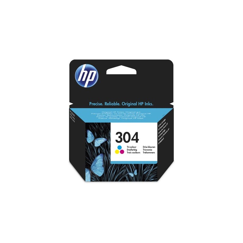 HP 304 Original Rendement standard Cyan. Magenta. Jaune