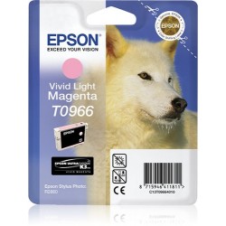 Epson Husky Cartouche Loup - Encre UltraChrome K3 VM Magenta clair