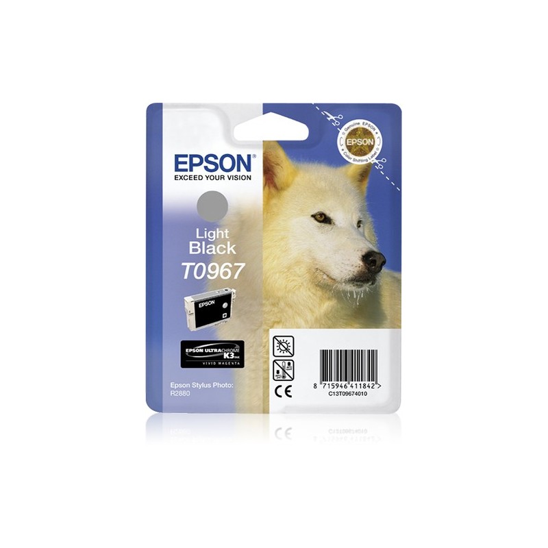 Epson Husky Cartouche Loup - Encre UltraChrome K3 VM Gris