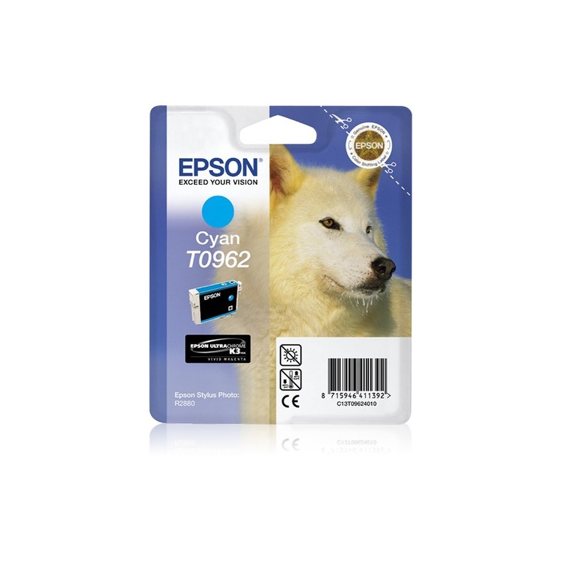 Epson Husky Cartouche Loup - Encre UltraChrome K3 VM Cyan