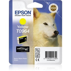 Epson Husky Cartouche Loup - Encre UltraChrome K3 VM Jaune