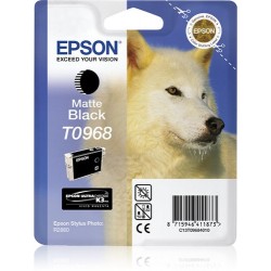 Epson Husky Cartouche Loup - Encre UltraChrome K3 VM Noir mat