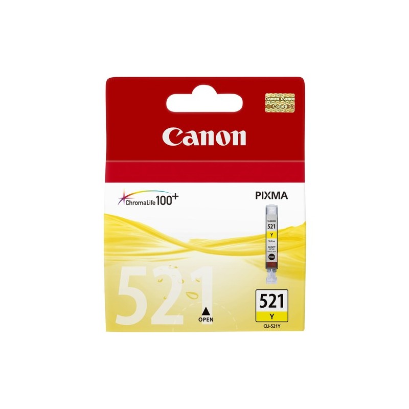 Canon CLI-521 Y 1 pièce(s) Original Jaune