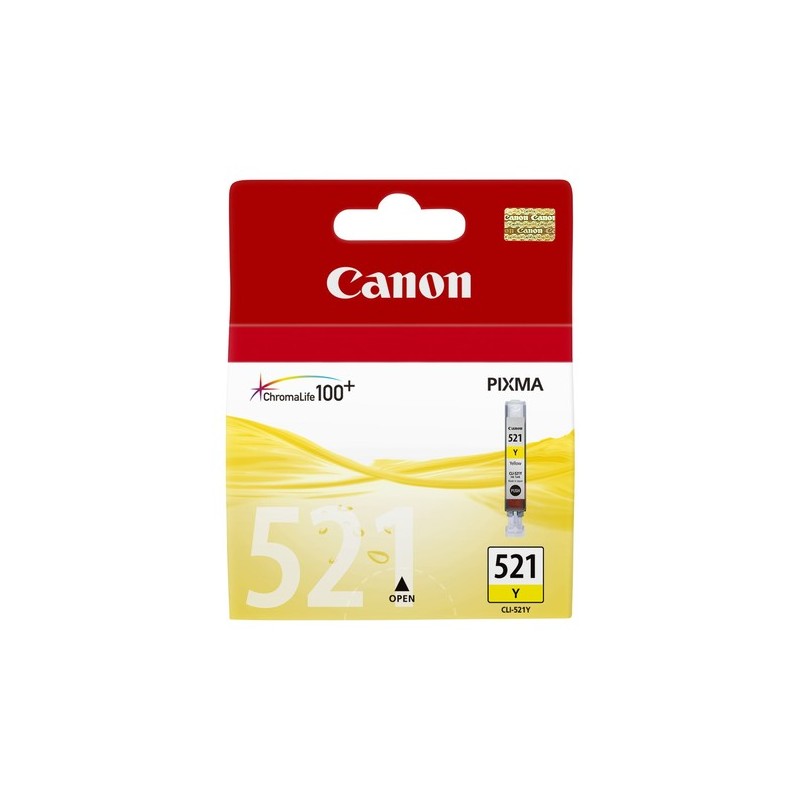 Canon CLI-521 Y 1 pièce(s) Original Jaune