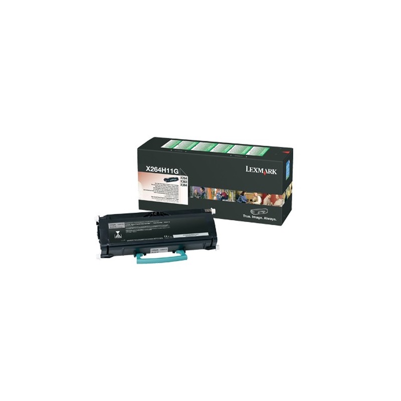 Lexmark X264H11G Cartouche de toner 1 pièce(s) Original Noir