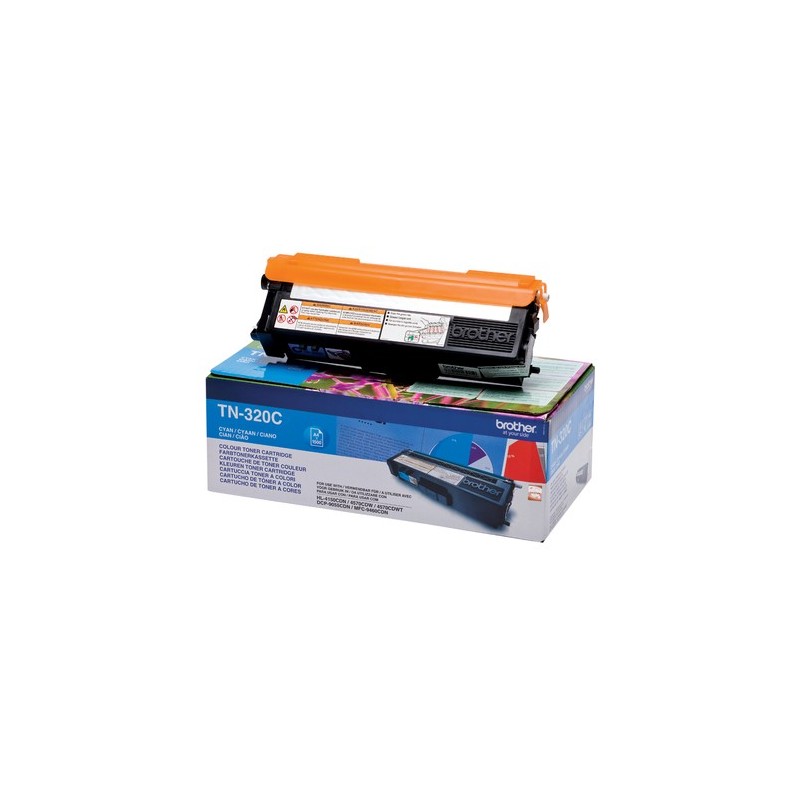 Brother TN-320C Cartouche de toner 1 pièce(s) Original Cyan