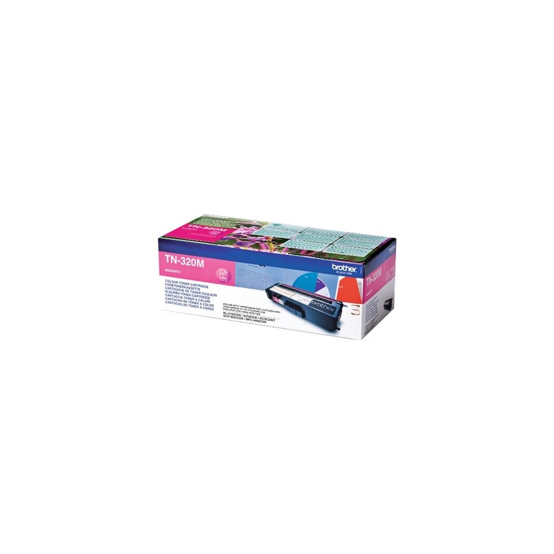 Brother TN-320M Cartouche de toner 1 pièce(s) Original Magenta
