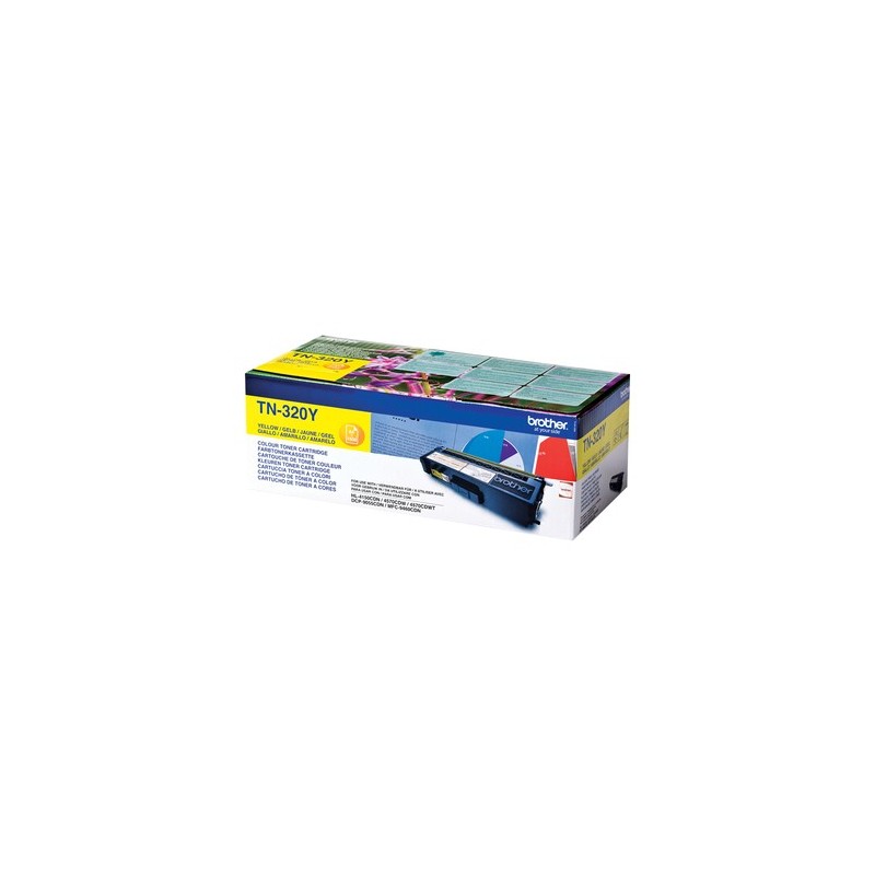 Brother TN-320Y Cartouche de toner 1 pièce(s) Original Jaune