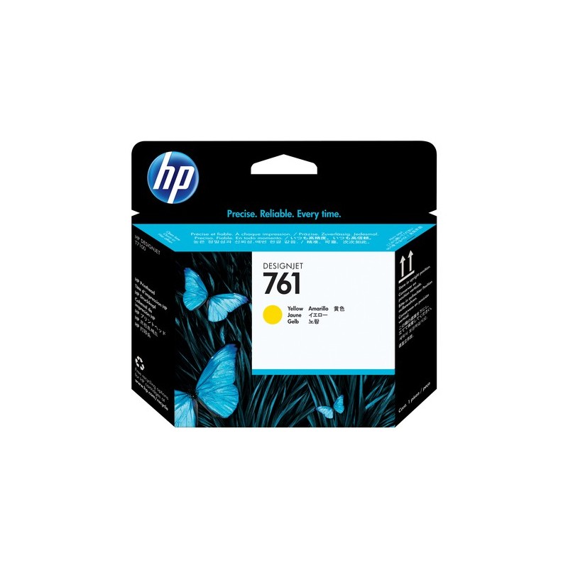 HP 761 tête d'impression DesignJet jaune