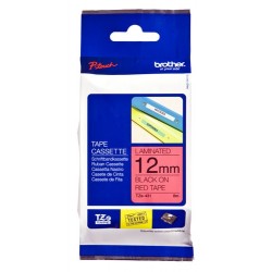 Brother TZe-431 ruban d'étiquette Noir sur rouge