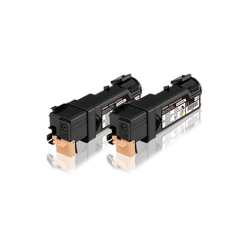 Epson Pack 2 Toners Noir (2 x 3 000 p)