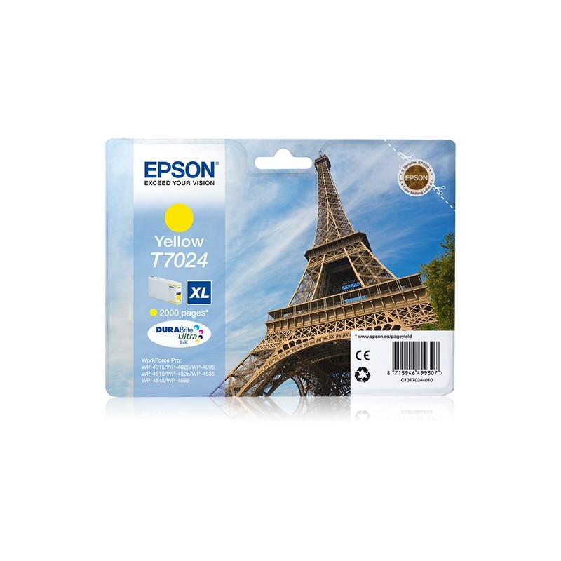 Epson Eiffel Tower Encre Jaune XL Tour Eiffel (2 000 p)