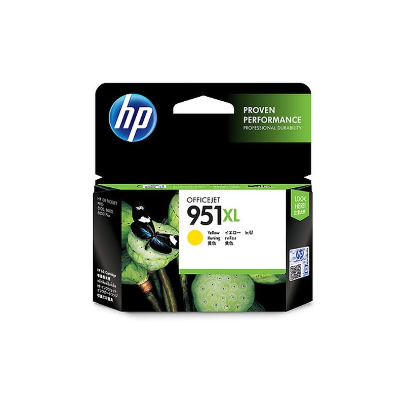 HP 951XL 1 pièce(s) Original Rendement élevé (XL) Jaune