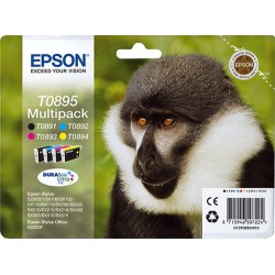 Epson Monkey Multipack Singe 4 couleurs - Encre DURABrite Ultra noire. cyan. magenta. jaune
