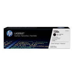 HP 128A 2 pièce(s) Original Noir