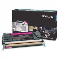 Lexmark C746A1MG Cartouche de toner 1 pièce(s) Original Magenta