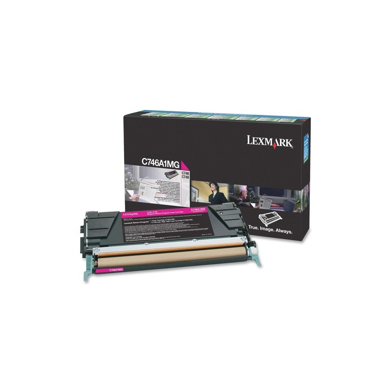 Lexmark C746A1MG Cartouche de toner 1 pièce(s) Original Magenta