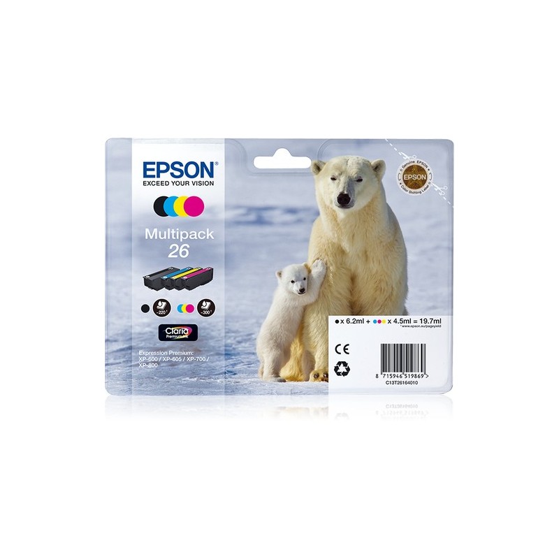 Epson Polar bear Cartouche Ours Polaire - Encre Claria Premium MP