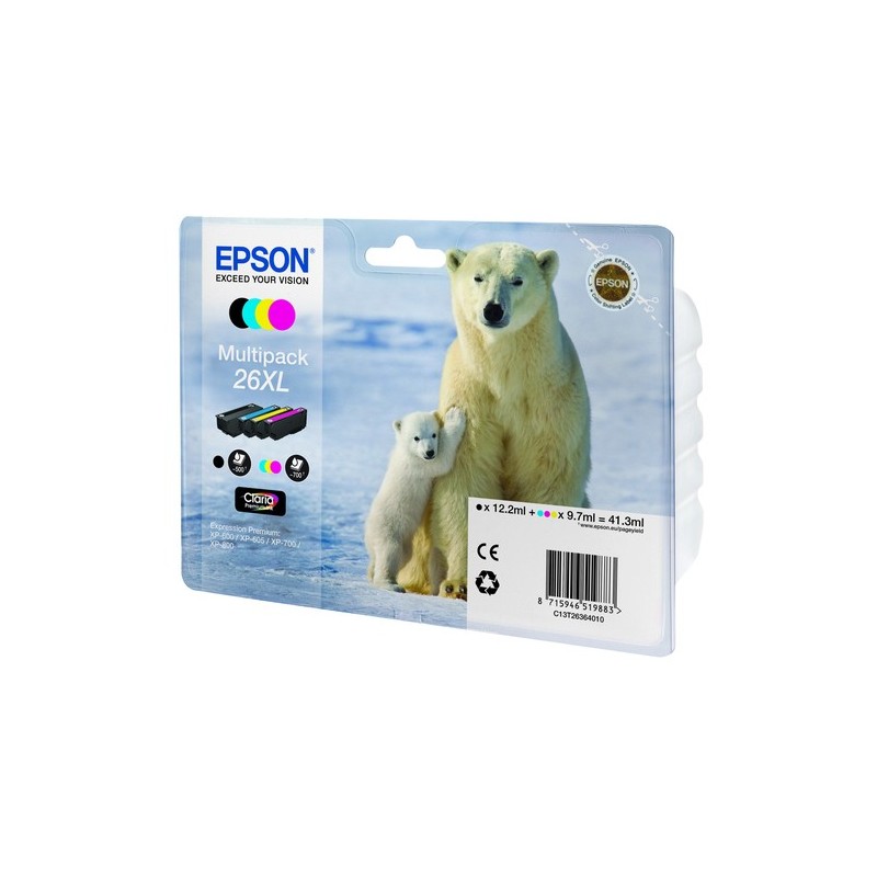 Epson Polar bear Cartouche Ours Polaire - Encre Claria Premium MP (XL)