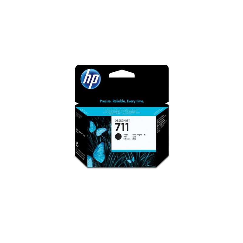 HP 711 1 pièce(s) Original Rendement élevé (XL) Noir