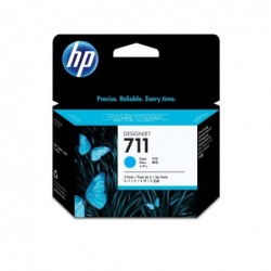 HP 711 3 pièce(s) Original Cyan