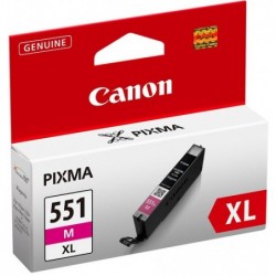 Canon CLI-551XL M 1 pièce(s) Original Rendement élevé (XL) Photo magenta