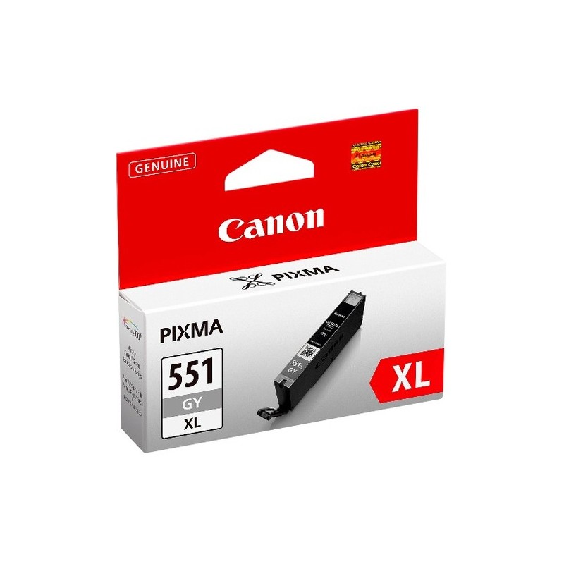 Canon CLI-551XL GY 1 pièce(s) Original Rendement élevé (XL) Gris