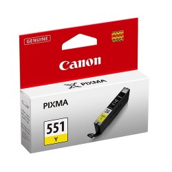 Canon CLI-551 Y 1 pièce(s) Original Rendement standard Jaune