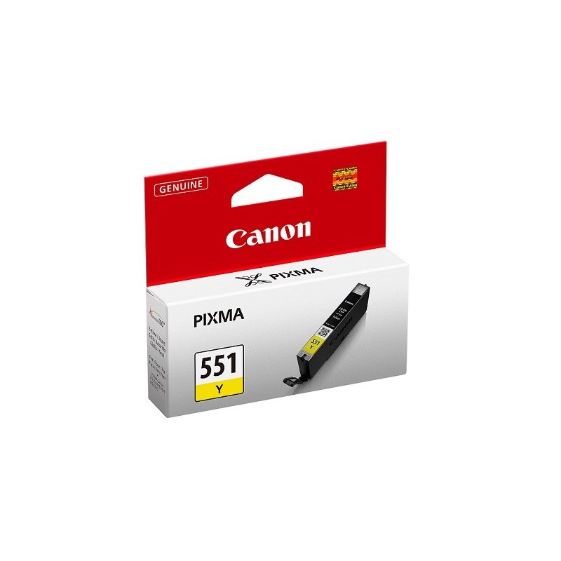 Canon CLI-551 Y 1 pièce(s) Original Rendement standard Jaune