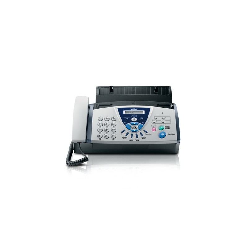 Brother -T106 fax Thermique 14.4 Kbit/s A4 Noir. Bleu. Gris
